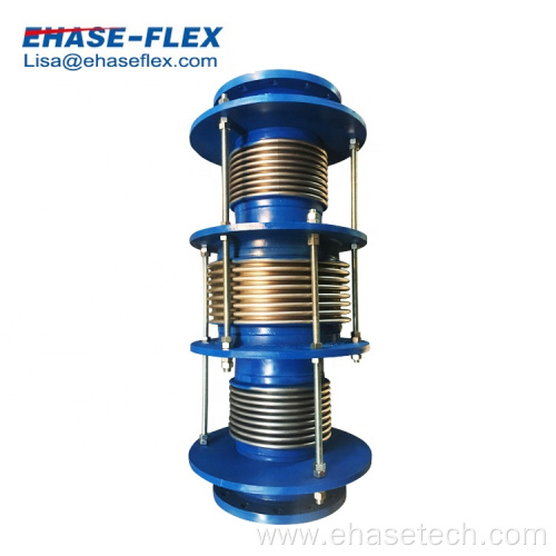 Metal Axial Bellow Pipe Compensator with Flange